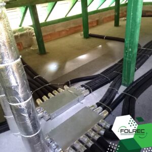 rekuperacja instalacja na poddaszu domu dachu budynku jarocin wielkopolska folrec