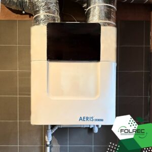 Rekuperacja w domu jednorodzinnym centrala wentylacyjna z odzyskiem ciepła podczas pracy