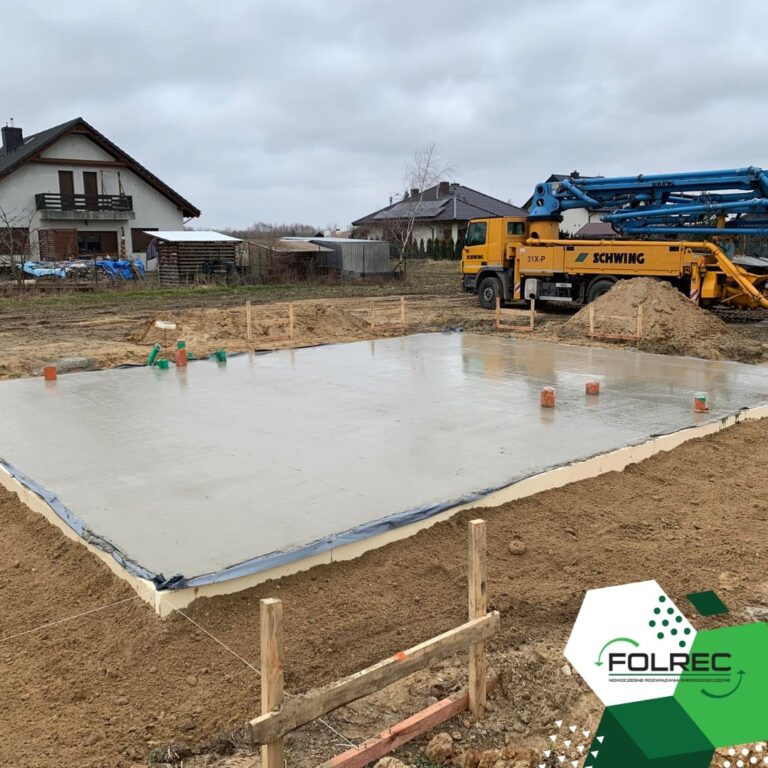 płyta funamentowa wykonanie poznań jarocin kalisz wielkopolska folrec cena przekrój zbrojenie