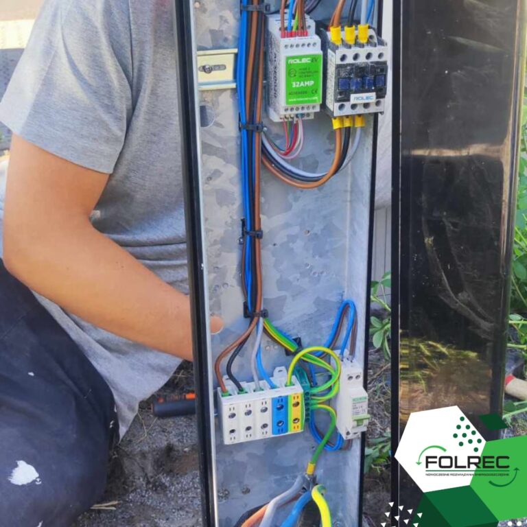 stacja ładowania samochodów elektrycznych pojazdów elektrycznych firma jarocin poznań kalisz krotoszyn koźmin środa wielkopolska ostrój wielkopolski folrec