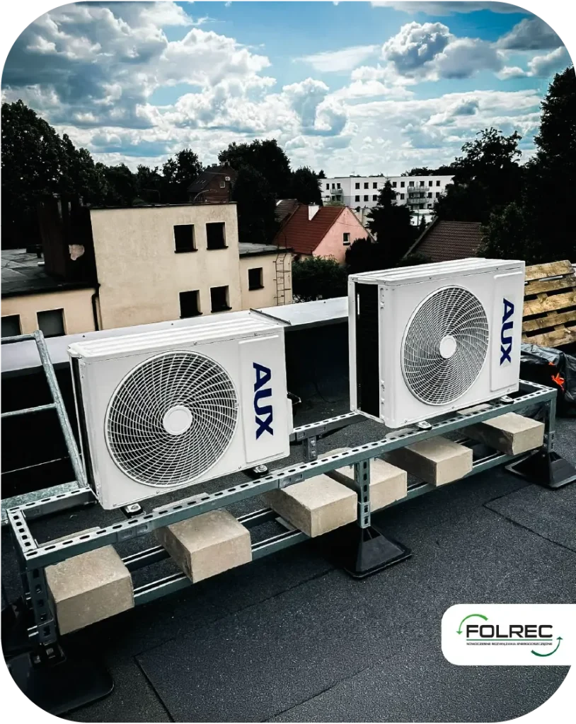 System klimatyzacji w nowoczesnym domu Wielkopolska