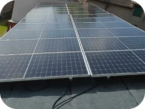 Instalacja paneli słonecznych Jarocin nowy budynek mieszkalny