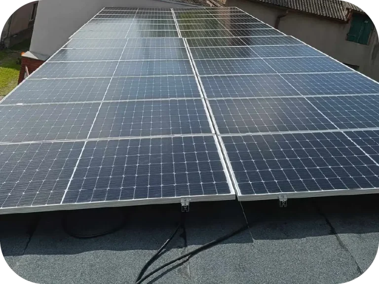 Instalacja paneli słonecznych Jarocin nowy budynek mieszkalny