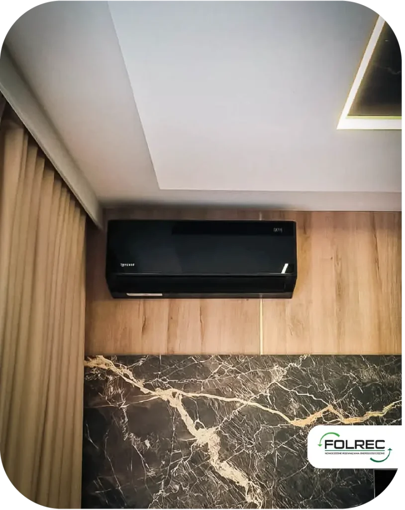 Klimatyzacja w mieszkaniu Jarocin widok jednostki