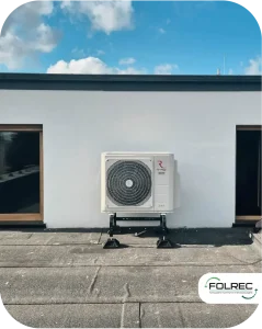 Klimatyzator w budynku mieszkalnym Jarocin instalacja