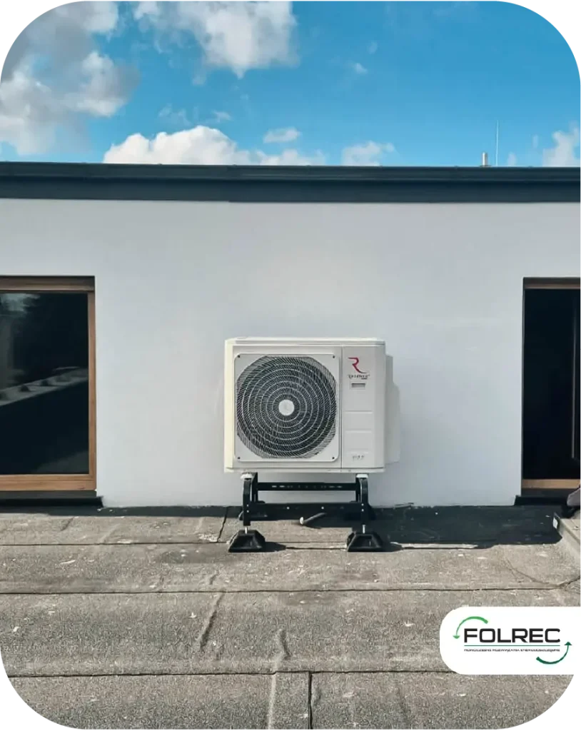 Klimatyzator w budynku mieszkalnym Jarocin instalacja