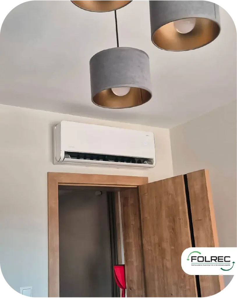 System klimatyzacji w budynku mieszkalnym Wielkopolska